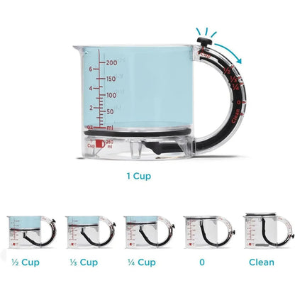 4-in-1 Adjustable Measuring Cup