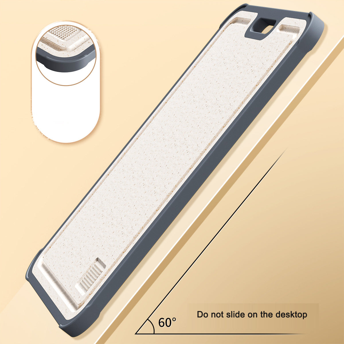 Double sided cutting board for household use with groove grinding and multifunctional vegetable cutting board