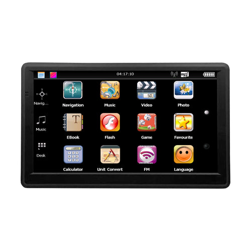 Portable 7inch Car GPS Navigator for Universal Use in Cars and Trucks, High-Definition 8GB