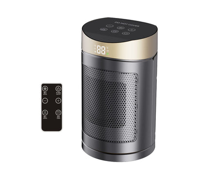 Home touch screen remote control heater desktop electric heater small solar heater