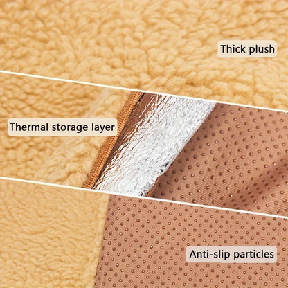 NONECN Self-Warming Pet Pad Blanket Anti-Slip Thermal Bed Mat
