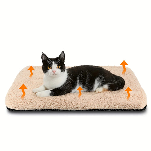 NONECN Self-Warming Pet Pad Blanket Anti-Slip Thermal Bed Mat