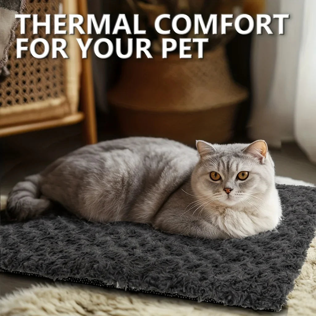 NONECN Self-Warming Pet Pad Blanket Anti-Slip Thermal Bed Mat